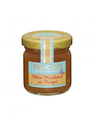 Petite confiture - Délice Mandarine au Nougat