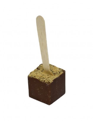 Cuillère à fondre chocolat lait - spéculoos