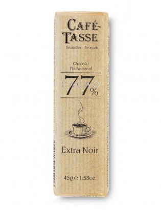 Café Tasse - Barre de chocolat 77% cacao