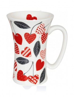 Mega mug - Cherry Heart