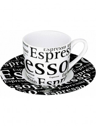 Ensemble tasse et sous-tasse - Expresso