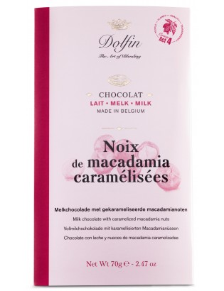 Dolfin - Tablette de chocolat lait Noix de...