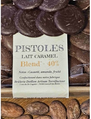 Pistoles Blend Caramel 40% Chocolat Lait...