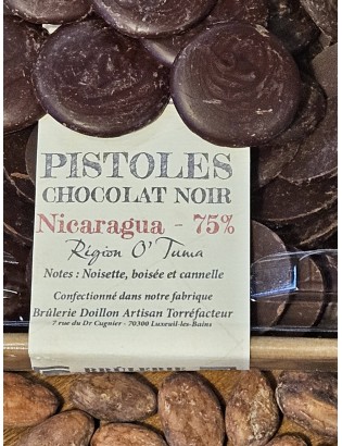 Pistoles Nicaragua Chocolat Noir 75% Bean...