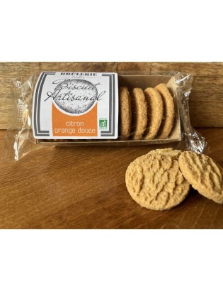Biscuits Bio Citron Orange Douce 65g
