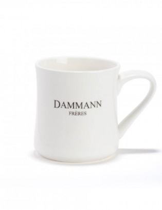 Mug de bureau Dammann - Porcelaine Blanche