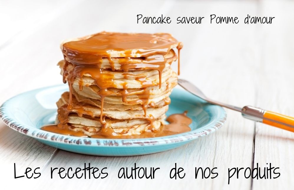 Pancake saveur pomme d'amour